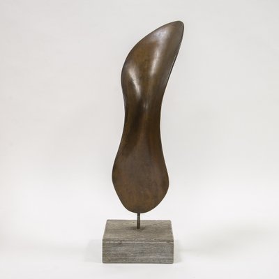 Franco Asco, Forma Evoluzione, 1960s, Bronze & Stone-XSC-1377297