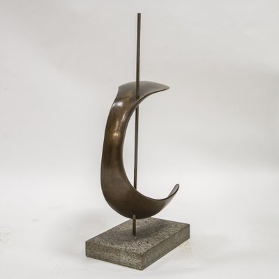 Franco Asco, Forma Evoluzione, 1960s, Bronze & Stone-XSC-1377306