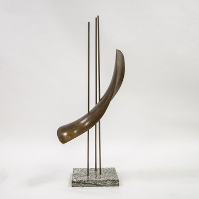 Franco Asco, Forma Evoluzione, 1960s, Bronze & Stone-XSC-1377298