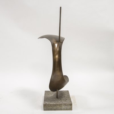 Franco Asco, Forma Evoluzione, 1960s, Bronze & Stone-XSC-1377306