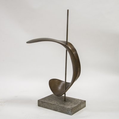 Franco Asco, Forma Evoluzione, 1960s, Bronze & Stone-XSC-1377306