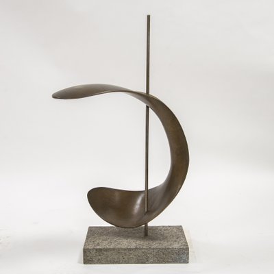 Franco Asco, Forma Evoluzione, 1960s, Bronze & Stone-XSC-1377306