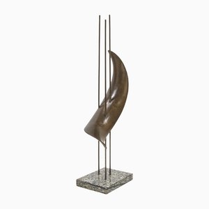 Franco Asco, Forma Evoluzione, 1960s, Bronze & Stone-XSC-1377298