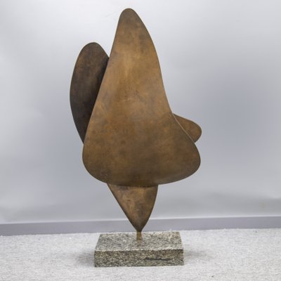 Franco Asco, Forma Evoluzione 59, 1957, Bronze & Stone-XSC-1377174