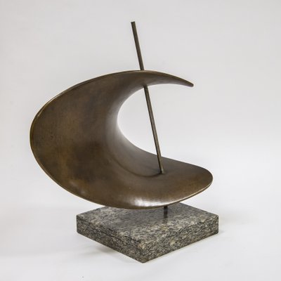 Franco Asco, Forma Evoluzione 80, 1957, Bronze & Stone-XSC-1377181