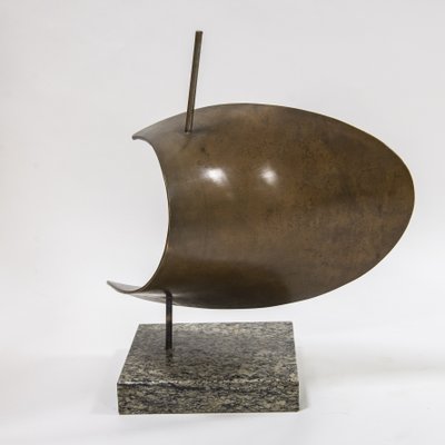 Franco Asco, Forma Evoluzione 80, 1957, Bronze & Stone-XSC-1377181