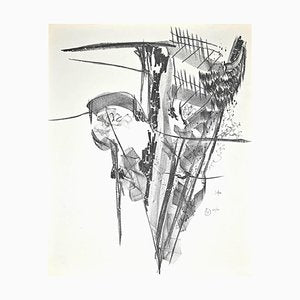 Franco Garelli, Untitled, Original Lithograph, 1960-ZCI-889933