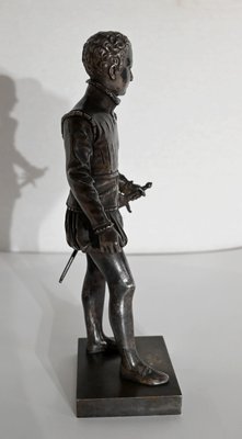 François-Joseph Bosio, Young Henri IV, Late 1800s, Bronze-RVK-1441905