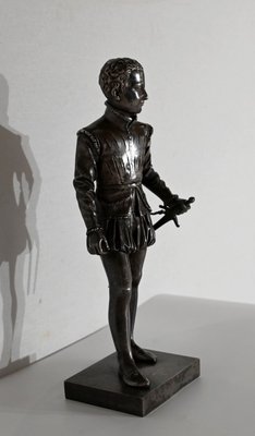 François-Joseph Bosio, Young Henri IV, Late 1800s, Bronze-RVK-1441905