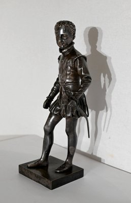 François-Joseph Bosio, Young Henri IV, Late 1800s, Bronze-RVK-1441905