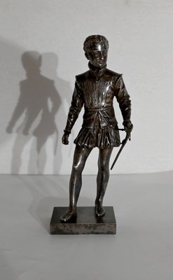 François-Joseph Bosio, Young Henri IV, Late 1800s, Bronze-RVK-1441905