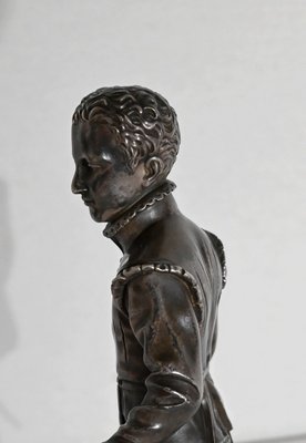 François-Joseph Bosio, Young Henri IV, Late 1800s, Bronze-RVK-1441905