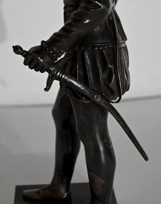 François-Joseph Bosio, Young Henri IV, Late 1800s, Bronze-RVK-1441905