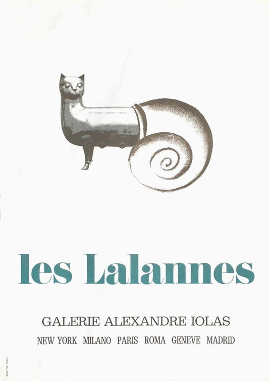 François-Xavier Lalanne, Expo 70 - Galerie Alexandre Iolas, 1970, Poster on Paper