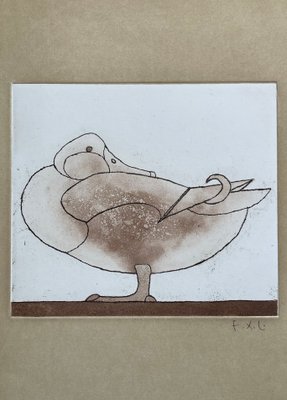 François Xavier Lalanne, Le Canard (The Duck), 2000s, Engraving-ICD-1817549