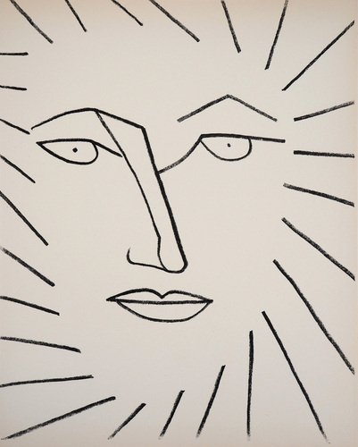 Françoise Gilot, Solar Woman, 1950s, Lithograph