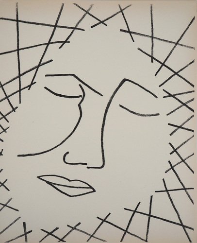 Françoise Gilot, The Dream, 1950s, Lithograph