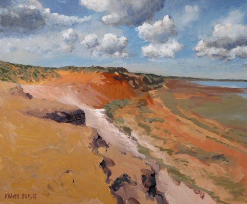 Frank Suplie, Sylt, Morsum Kliff 5, 2010, Egg Tempera & Canvas-CHG-1156709