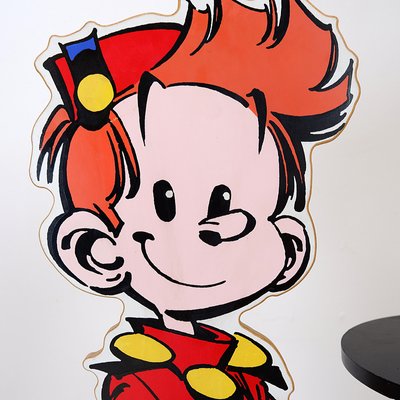 Franquin/Spirou Display with a Tray from Vilac, 1994-NYF-2018810