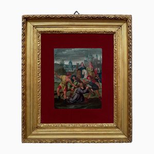 Frans Francken III, Climb to Calvary, 1600s, Oil Painting, Framed-BEW-2023580