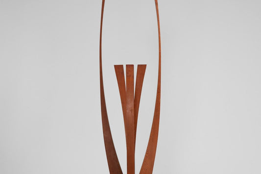 Frans Hermes Abstract Pine Sculpture Netherlands 1970