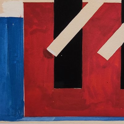 František Kupka, Abstract Composition, Original Lithograph, 1970s-QGR-1430931