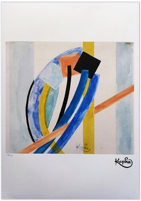 František Kupka, Abstract Composition, Original Lithograph, 20th Century-QGR-1404656