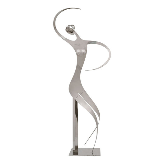 Franz Hagenauer, Dancer, 1965, Nickel-Plated Brass