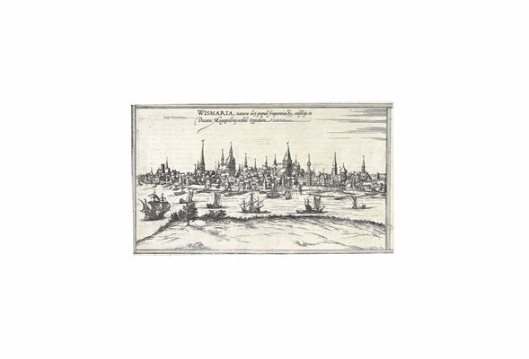 Franz Hogenberg, City of Wismaria, Etching, 16th Century-ZCI-871601