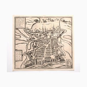 Franz Hogenberg - View of La Rochelle - Etching - Late 16th Century-ZCI-825171