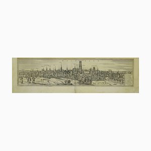 Franz Hogenberg - View of Mechelen - Original Etching - 16th Century-ZCI-836997