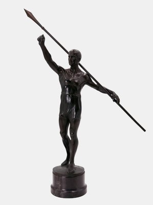 Franz Iffland, Javelin Thrower, 1910, Bronze-TPH-2021664