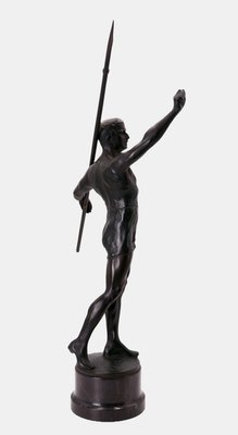 Franz Iffland, Javelin Thrower, 1910, Bronze-TPH-2021664