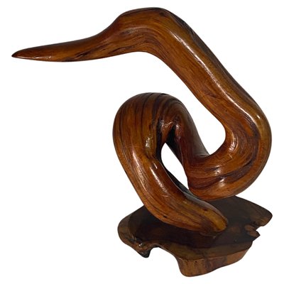 Free Form Abstract Sculpture in Wood, France, 1960-UR-1752823