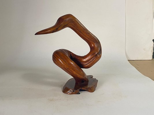 Free Form Abstract Sculpture in Wood, France, 1960-UR-1752823