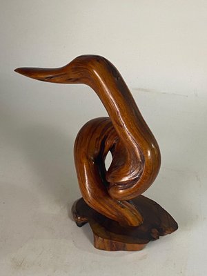 Free Form Abstract Sculpture in Wood, France, 1960-UR-1752823