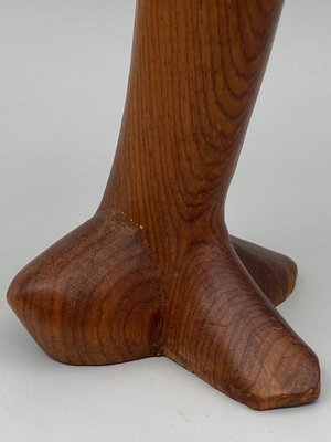 Free Form Male Thinker Sculpture, 1970s, Wood-QKG-1368268