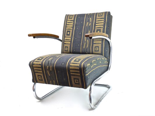 Free Swing Armchair by W.H. Gispen for Mücke Melder-AF-1594329