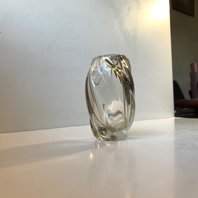 Freeform Crystal Vase from Val Saint Lambert, 1950s-LCR-995929