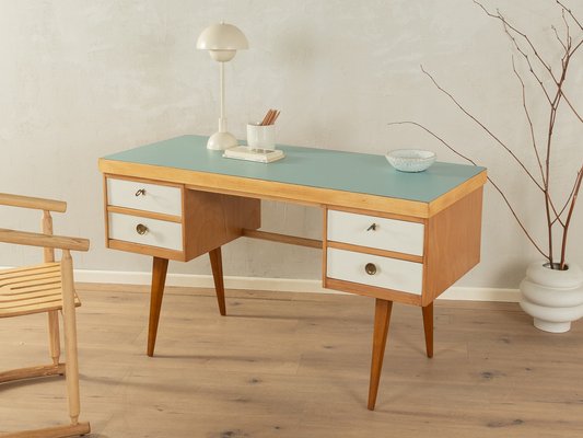 Freestanding Desk in Ash Veneer, 1950s-GPP-1752223