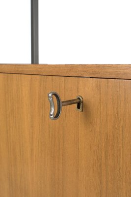 Freestanding Modular Cabinet in Teak Veneer-OKG-1757699