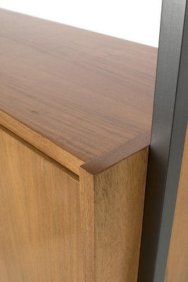 Freestanding Modular Cabinet in Teak Veneer-OKG-1757699