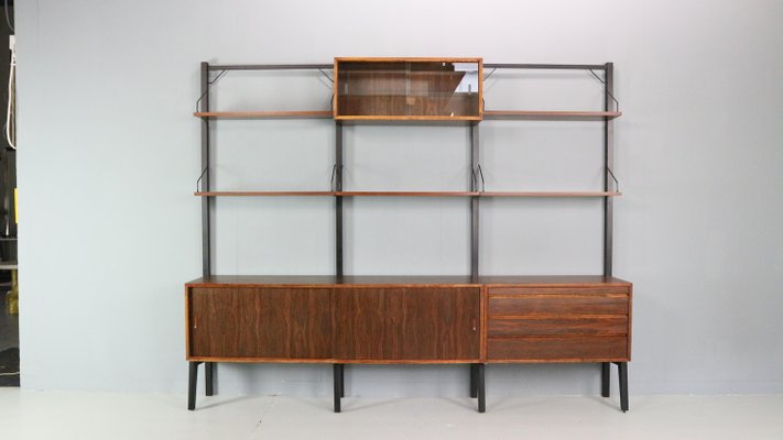 Freestanding Modular Wall Unit System by Poul Cadovius for Royal System, 1960s-DT-2026241