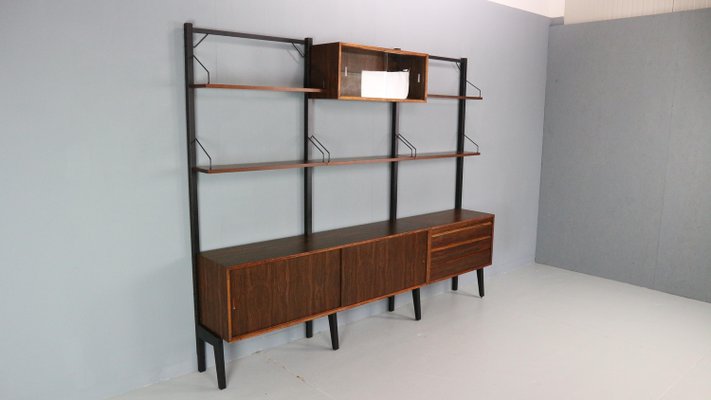 Freestanding Modular Wall Unit System by Poul Cadovius for Royal System, 1960s-DT-2026241