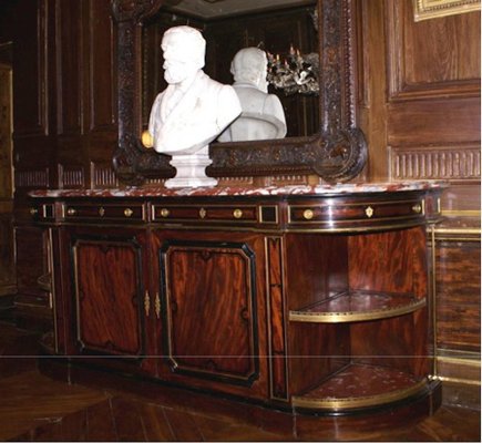 French 19th Century Enfilade with Marble-Top-MBH-1031948