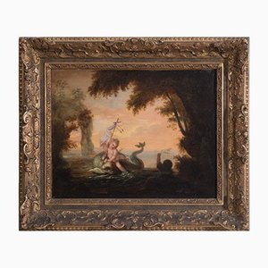 French Allegorical Scene, 1848, Oil on Canvas, Framed-KKK-1315456