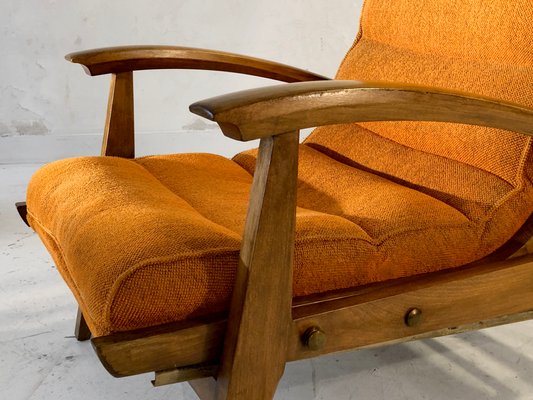 French Armchair by Guy Besnard for Free-Span, 1950s-NLF-561419