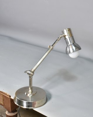 French Art Deco Anglepoise Desk Lamp in Chrome, 1930s-CTD-1795843