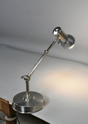 French Art Deco Anglepoise Desk Lamp in Chrome, 1930s-CTD-1795843