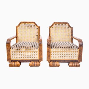 French Art Deco Armchairs, 1930s, Set of 2-BXB-1792264